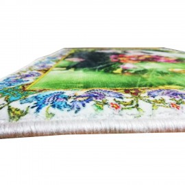 Kilim Desenli Kişiye Özel Resimli Halı No: 06