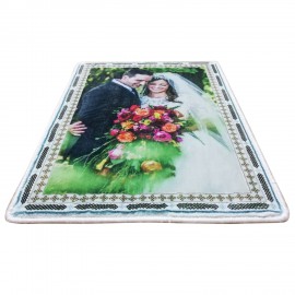 Kilim Desenli Kişiye Özel Resimli Halı No:10