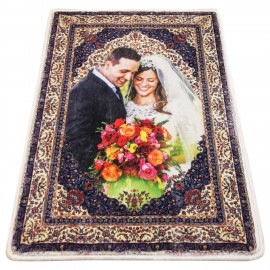 Halı Desenli Kişiye Özel Resimli Halı No:07