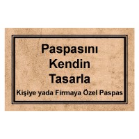 Kişiye & Firmaya Özel Paspas No: 1001