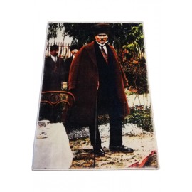 Atatürk Halı Portresi 50 x 70 cm. No:22 Atatürk Halı Portresi 50 x 70 cm. No:22