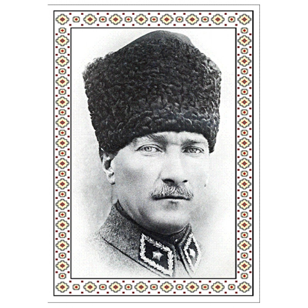 Atatürk Halı Portresi 70 x 90 cm. No:6
