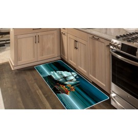 Kaymaz Taban Tezgah Önü Mutfak Paspası 75x150 cm N..