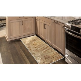 Kaymaz Taban Tezgah Önü Mutfak Paspası 75x150 cm No: 259