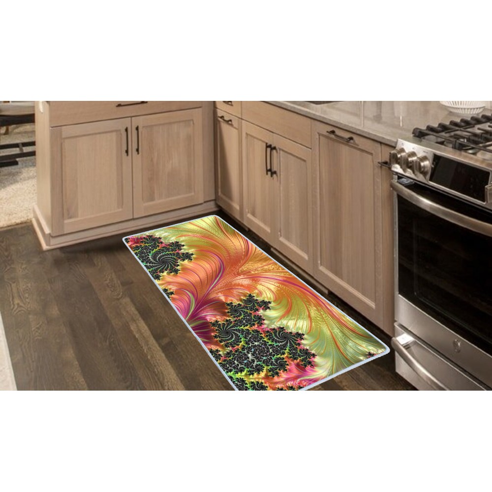 Kaymaz Taban Tezgah Önü Mutfak Paspası 75x150 cm No: 566