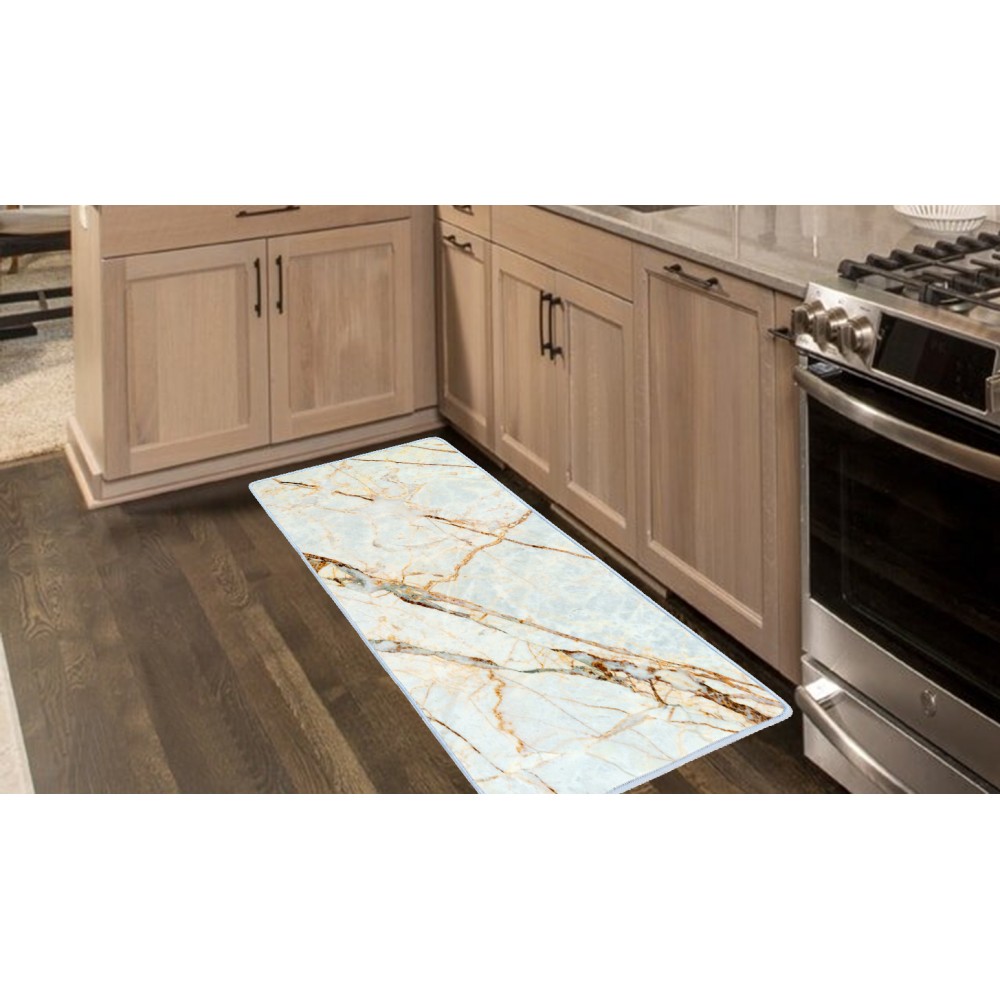 Kaymaz Taban Tezgah Önü Mutfak Paspası 75x150 cm No: 577