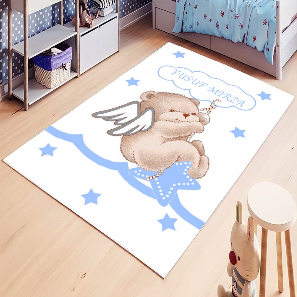 Kişiye Özel Üretim Özelleştirilebilir Erkek Çocuk Halısı No: 1006
