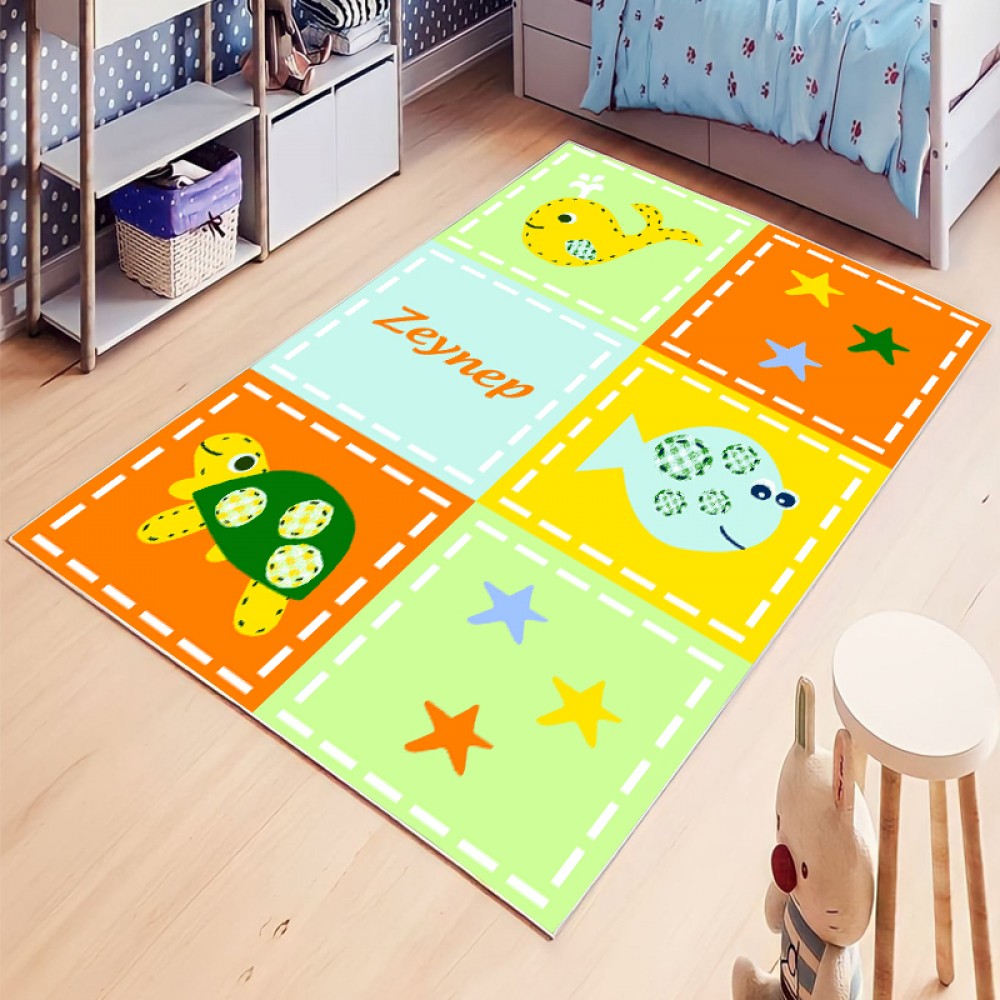 Kişiye Özel Üretim Özelleştirilebilir Erkek Çocuk Halısı No: 1117