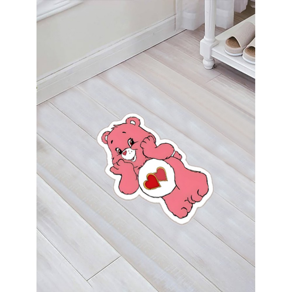 Özel Kesim Ayıcık Desenli Kaymaz Taban Paspas No: 167