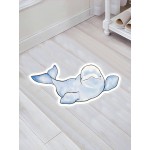 Özel Kesim Balina Desenli Kaymaz Taban Paspas No: 169