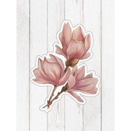 Özel Kesim Çiçek Desenli Kaymaz Taban Paspas No: 132