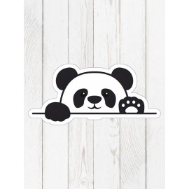 Özel Kesim Panda Desenli Kaymaz Taban Paspas No: 166 Özel Kesim Panda Desenli Kaymaz Taban Paspas No: 166