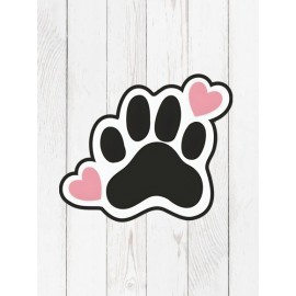 Özel Kesim Pati Desenli Kaymaz Taban Paspas No: 159