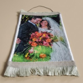 Kişiye Özel 20x30 cm Minyatür Duvar Kilimi