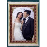 Resimli Kişiye Özel Saçaklı Kilim Desen No:9