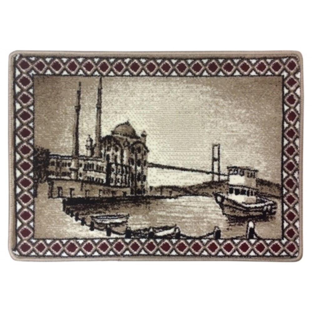 İstanbul Manzara Halı Portresi 50 x 70 cm. No:1