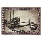 İstanbul Manzara Halı Portresi 50 x 70 cm. No:1