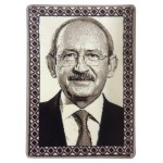 Kemal Kılıçdaroğlu Halı Portresi 50 x 70 cm. No:1