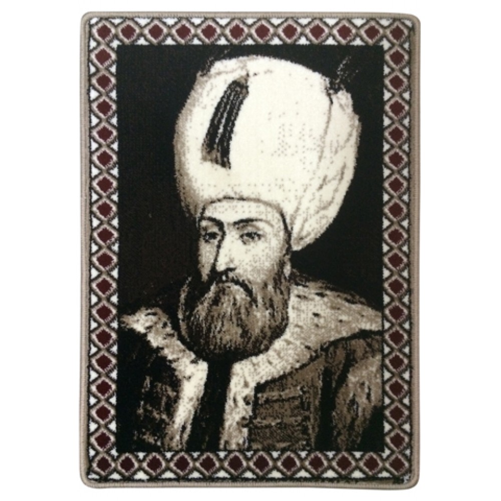 Sultan Süleyman Halı Dokuma Portresi 50 x 70 cm. No:1 Sultan Süleyman Halı Dokuma Portresi 50 x 70 cm. No:1