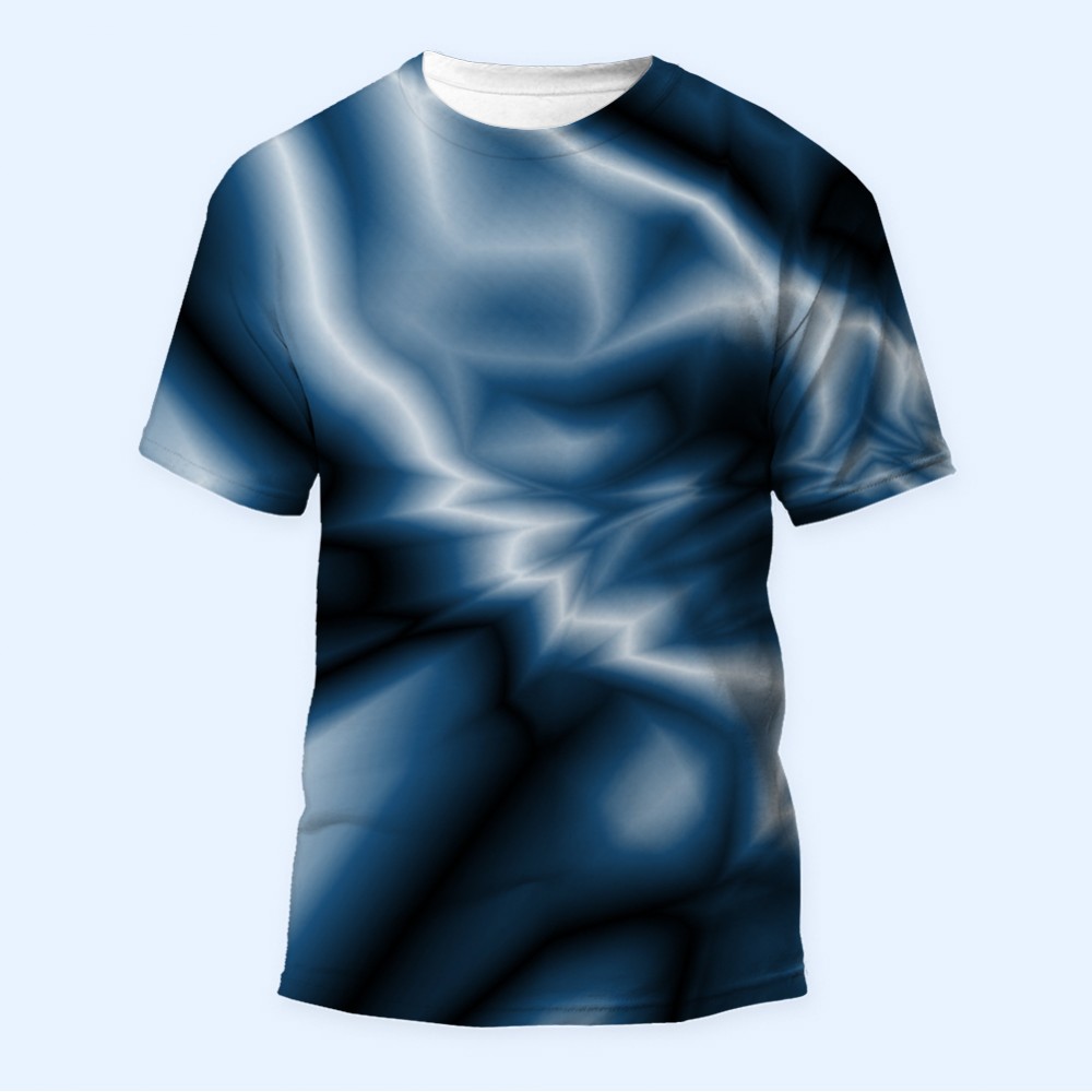 Bisiklet Yaka Baskılı Kısa Kollu Bayan Tişörtü No: 2094