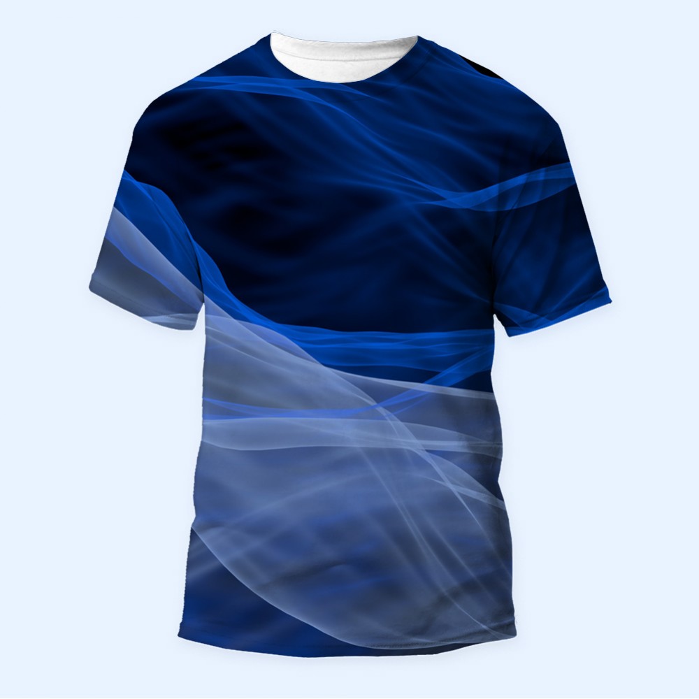 Bisiklet Yaka Baskılı Kısa Kollu Bayan Tişörtü No: 2135