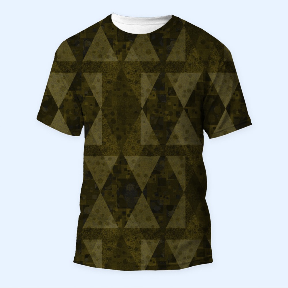 Bisiklet Yaka Baskılı Kısa Kollu Bayan Tişörtü No: 2257