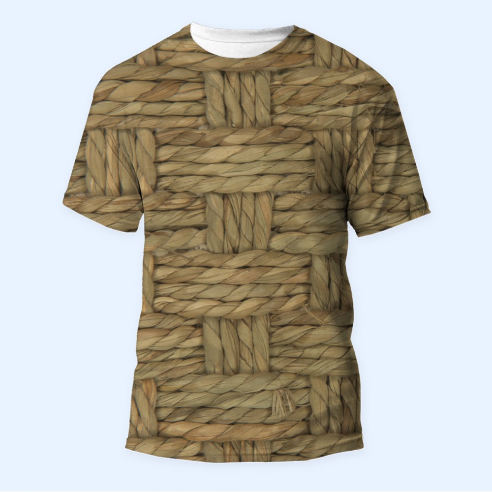 Bisiklet Yaka Baskılı Kısa Kollu Bayan Tişörtü No: 2281