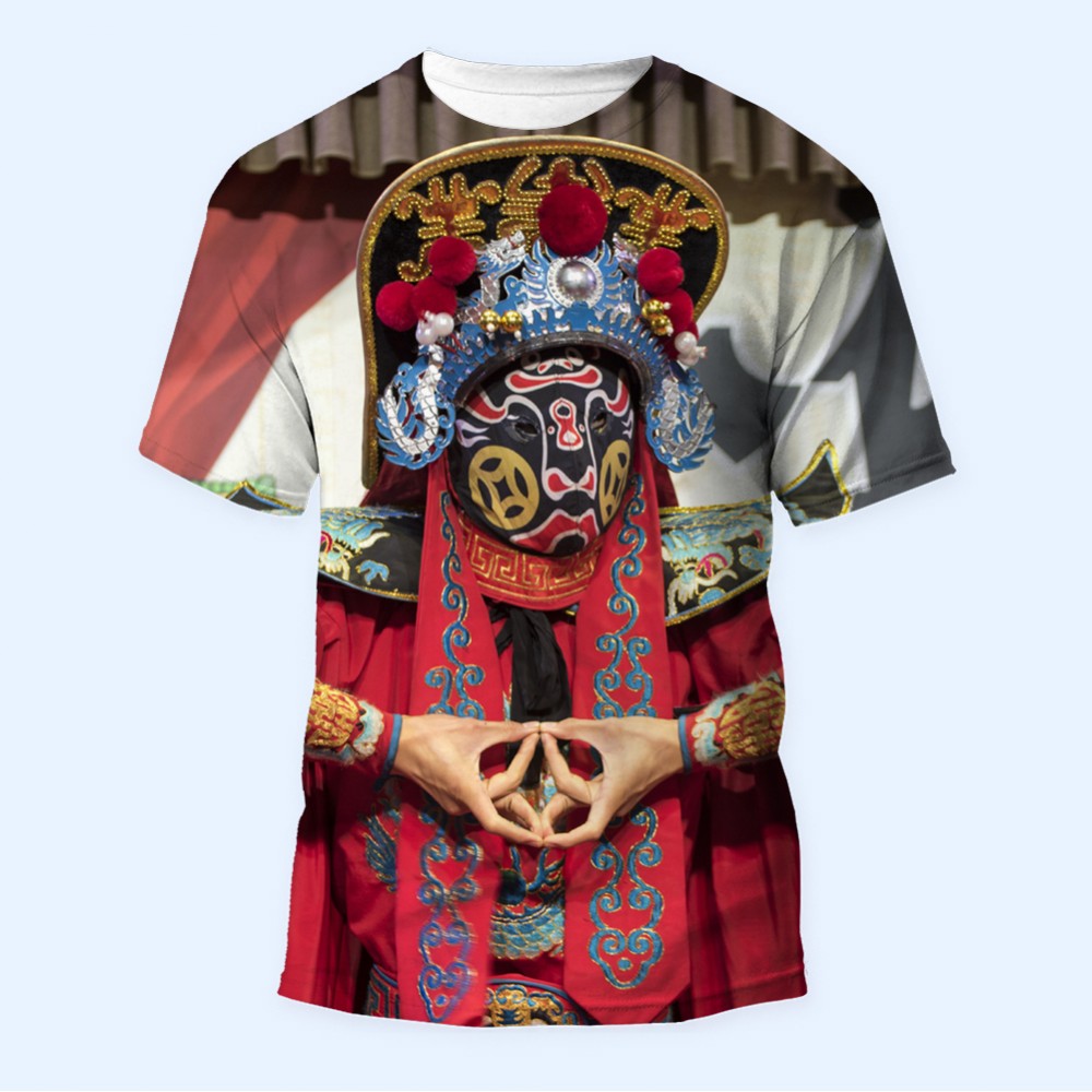 Bisiklet Yaka Baskılı Kısa Kollu Bayan Tişörtü No: 2857