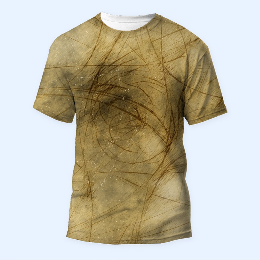 Bisiklet Yaka Baskılı Kısa Kollu Bayan Tişörtü No: 3700