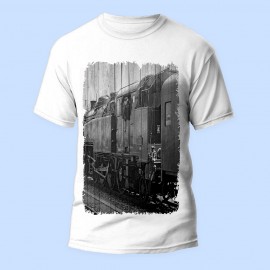 Bisiklet Yaka Baskılı Kısa Kollu Erkek Tişörtü No: 1032