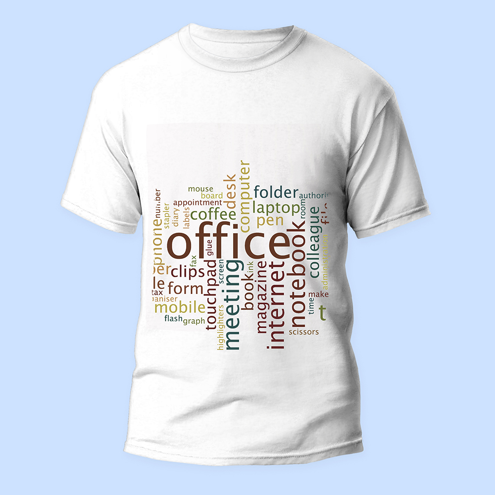 Bisiklet Yaka Baskılı Kısa Kollu Erkek Tişörtü No: 2006