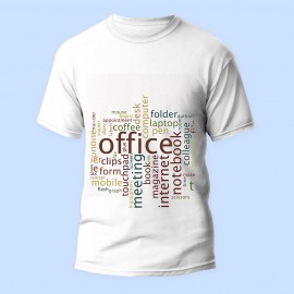 Bisiklet Yaka Baskılı Kısa Kollu Erkek Tişörtü No: 2006