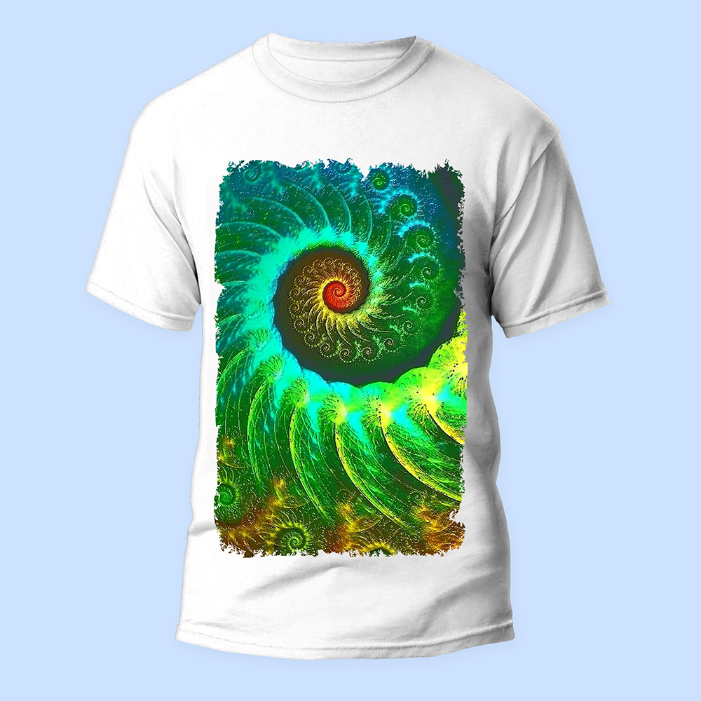 Bisiklet Yaka Baskılı Kısa Kollu Erkek Tişörtü No: 2081