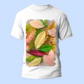 Bisiklet Yaka Baskılı Kısa Kollu Erkek Tişörtü No: 2299