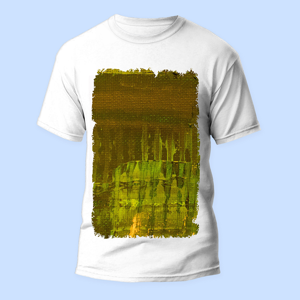 Bisiklet Yaka Baskılı Kısa Kollu Erkek Tişörtü No: 2500