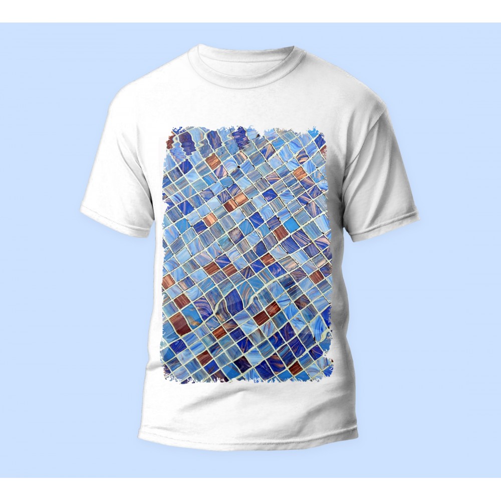 Bisiklet Yaka Baskılı Kısa Kollu Erkek Tişörtü No: 2893