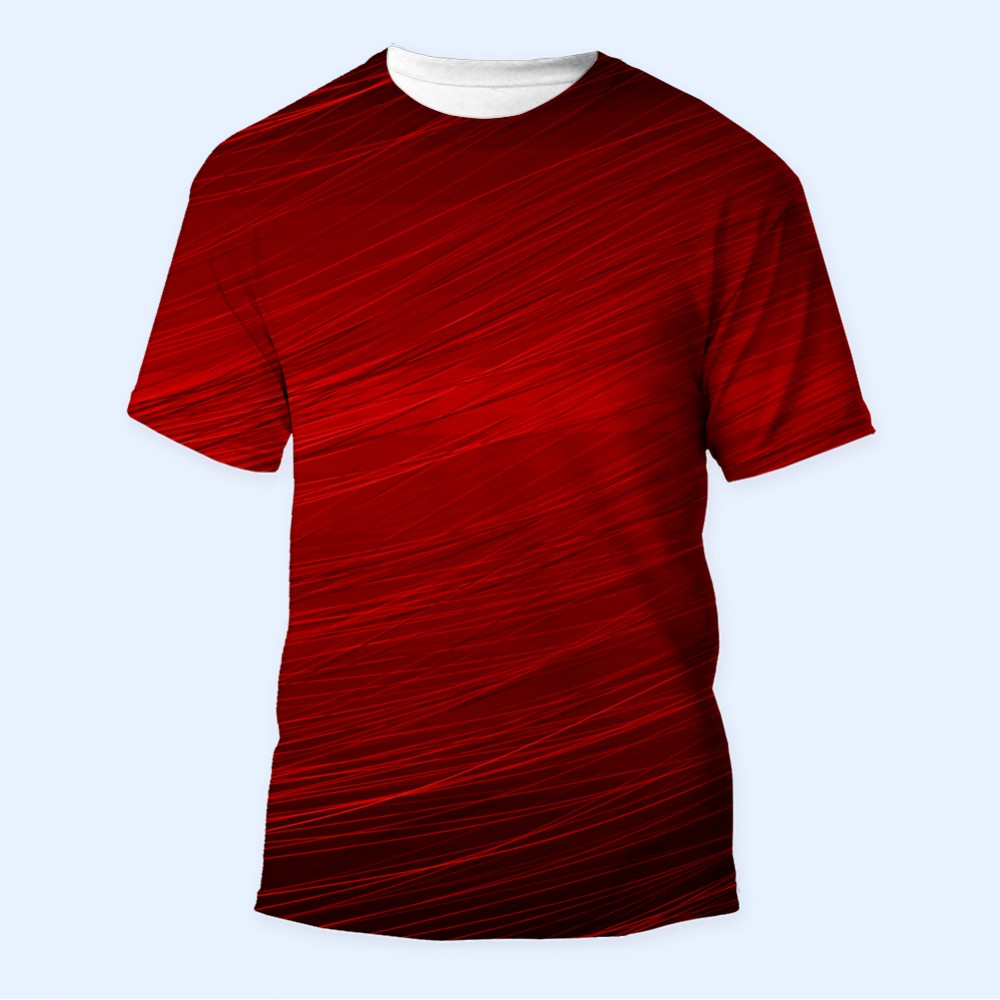 Bisiklet Yaka Baskılı Kısa Kollu Erkek Tişörtü No: 3614