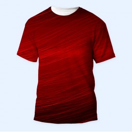 Bisiklet Yaka Baskılı Kısa Kollu Erkek Tişörtü No: 3614